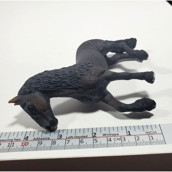2009 Schleich Freisian Horse D-73527 Realistic Black Figure - Picture 5 of 16